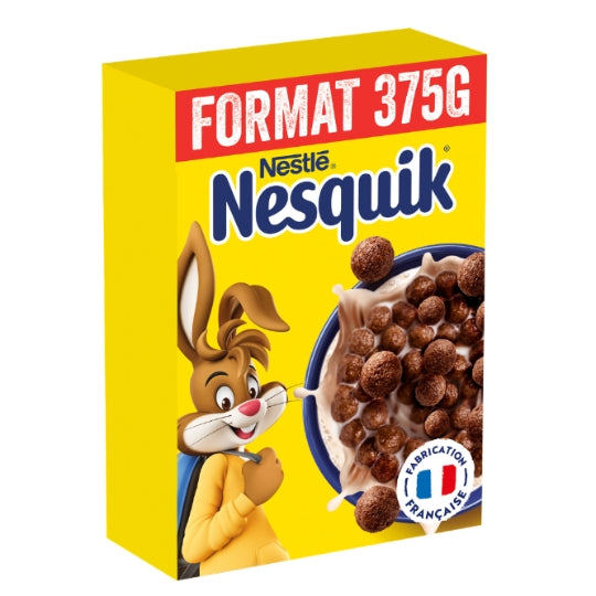 Céréales Nesquik Chocolat NESTLE le paquet de 375g