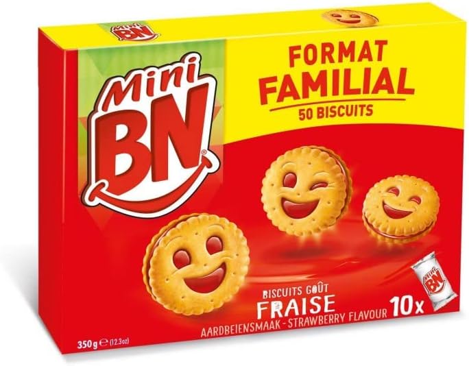 BN - Mini Fraise Pochons 350G