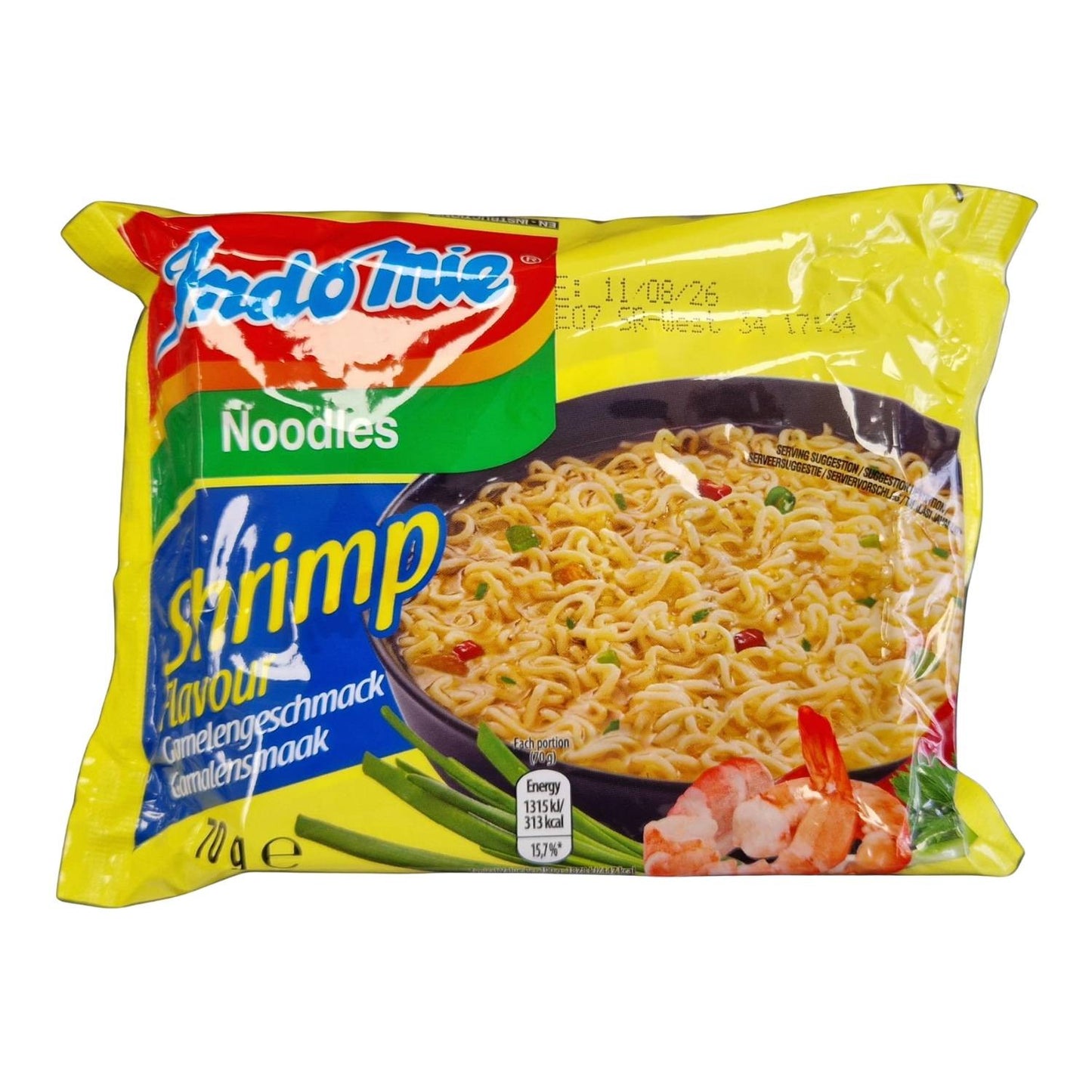 Nouilles indomie saveurs crevettes