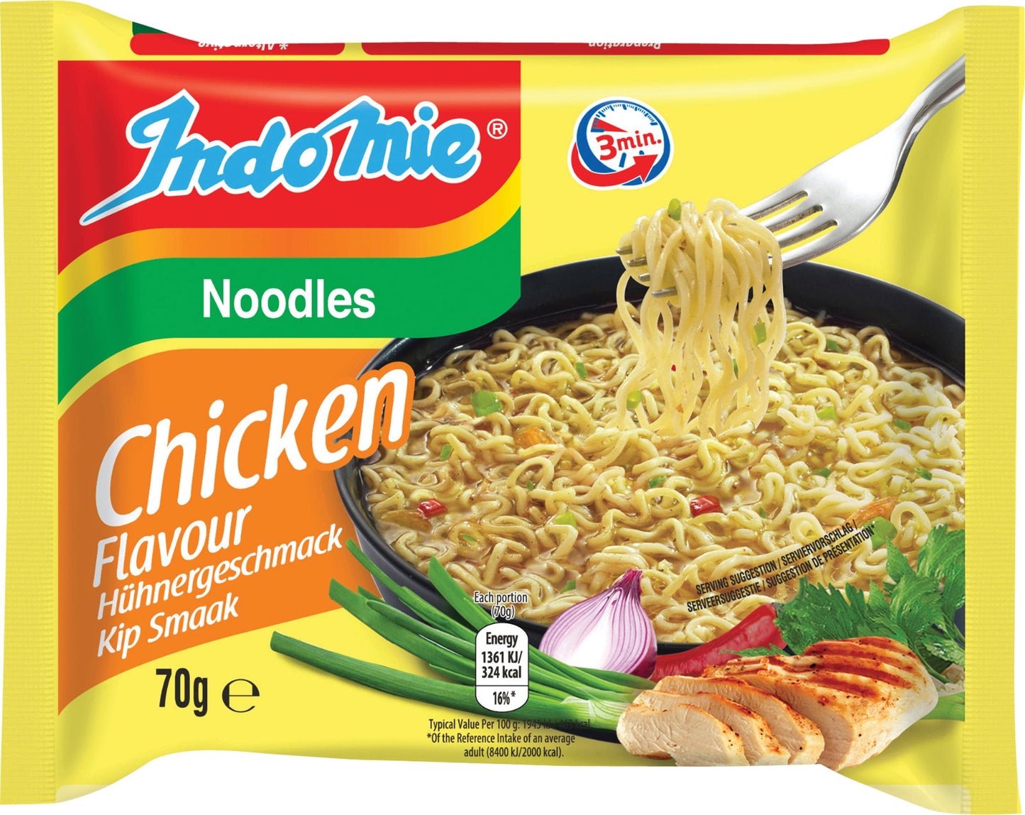 Nouilles indomie saveur Poulet