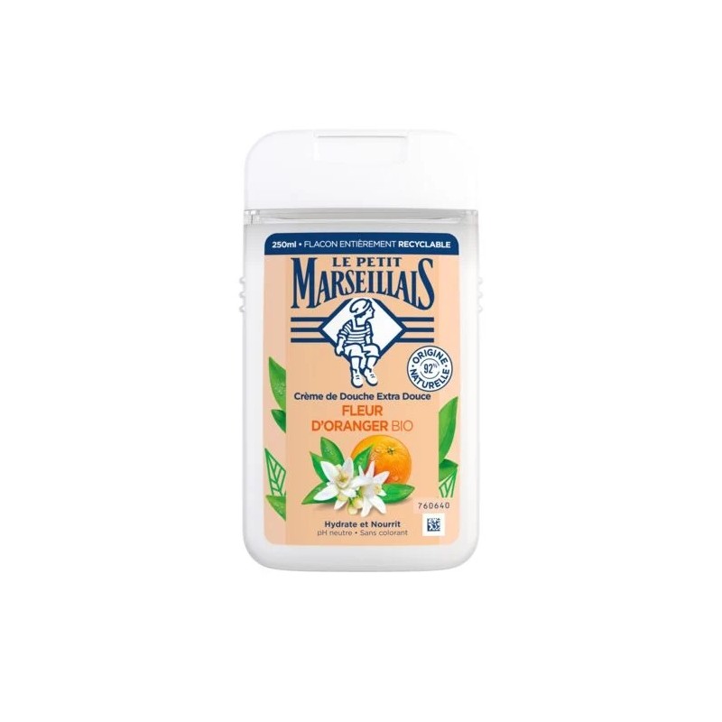 Crème de Douche Extra Douce Fleur d’Oranger BIO 250 ML