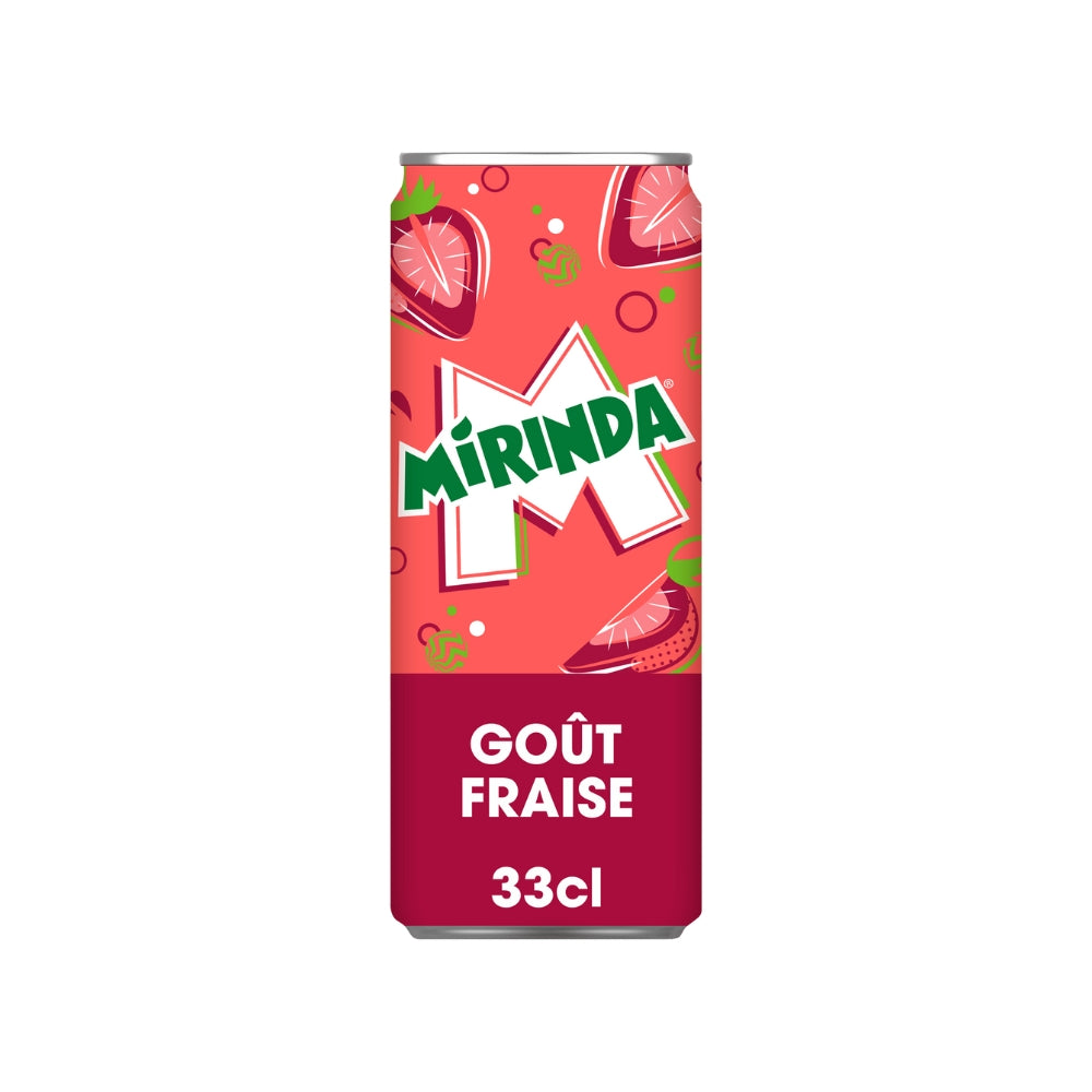 Mirinda Fraise Can Slim 33cl