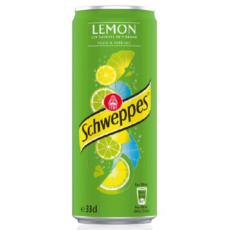 Schweppes Lemon boîte 33 cl