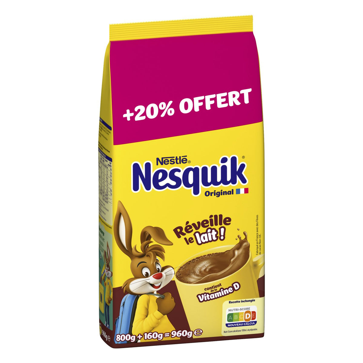 NESQUIK Chocolat en Poudre 900G