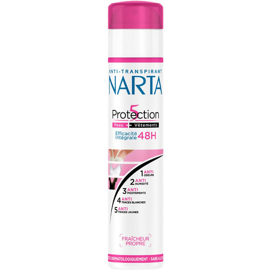 NARTA FEMME Déodorant spray anti-transpirant 48h