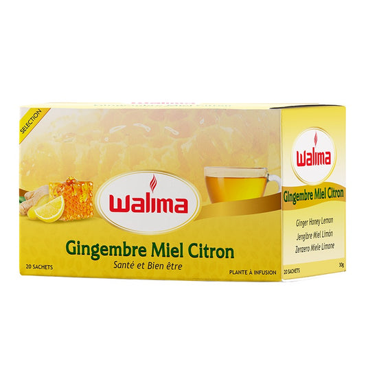 Infusions  Gingembre Miel Citron Walima
