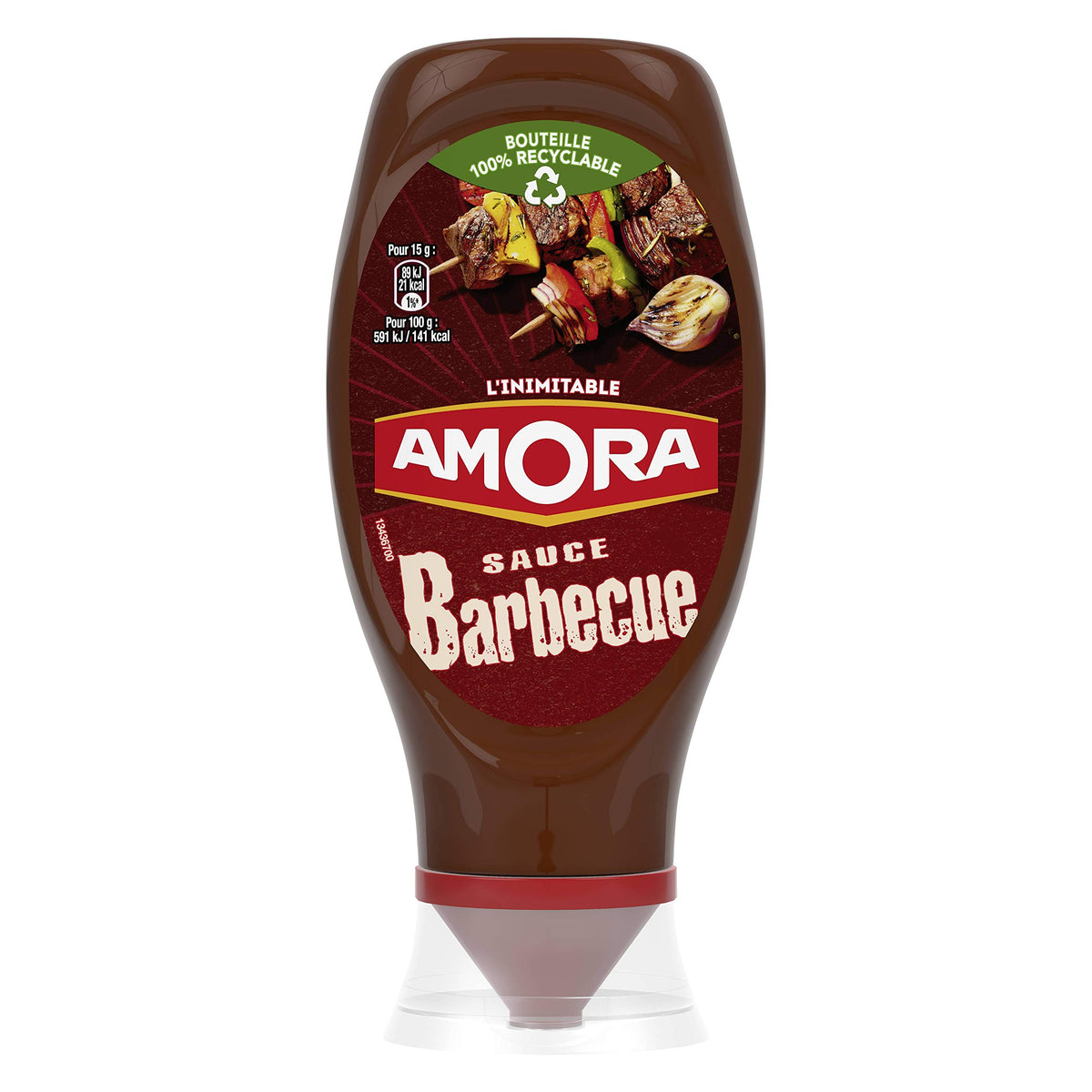 SAUCE BARBECUE SOUPLE AMORA 490G