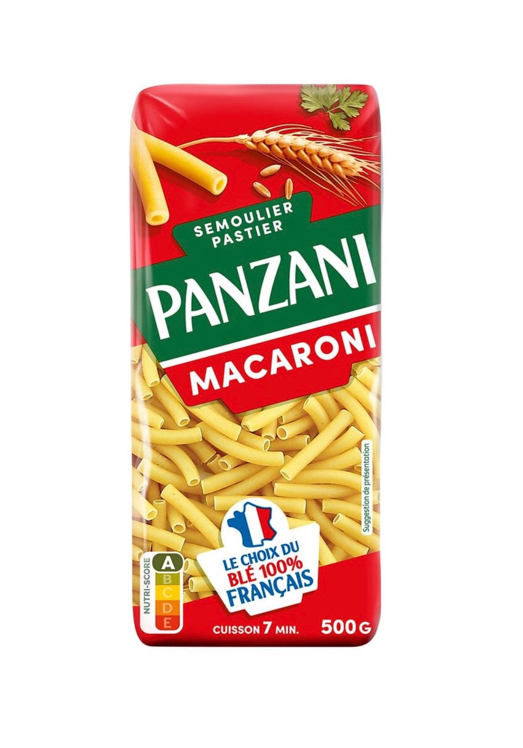 Panzani Pâtes Macroni 500g