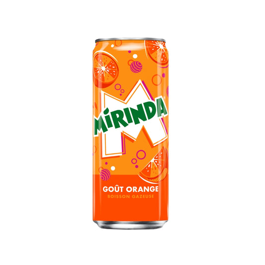 Mirinda Orange can slim 33cl