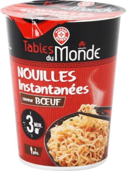 NOUILLES ASIATIQUES BOEUF CUP