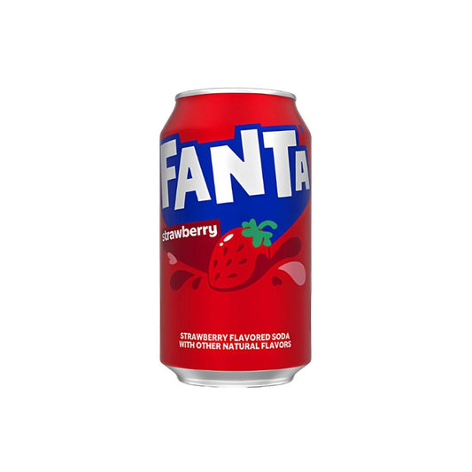 Fanta Strawberry, boisson à la fraise de 355 ml