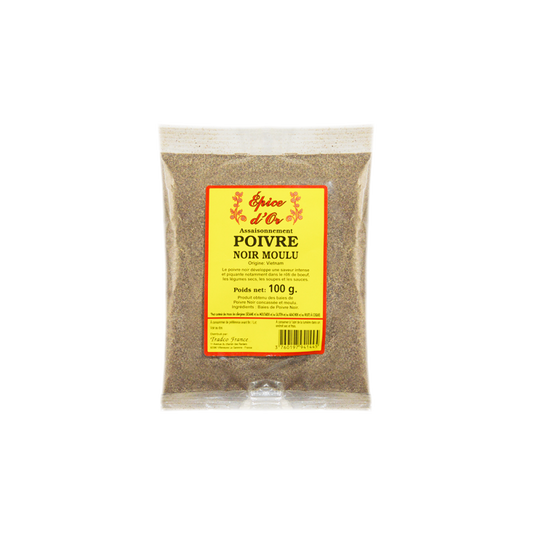 Poivre noir moulu 100G Epice d'or