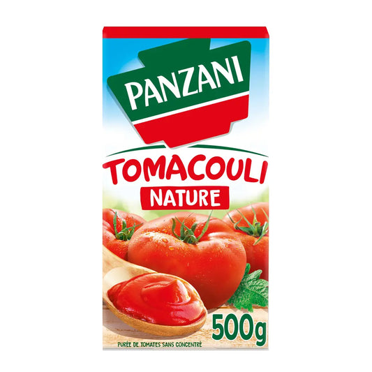 PANZANI Sauce tomacouli purée de tomates fraîches nature en brique