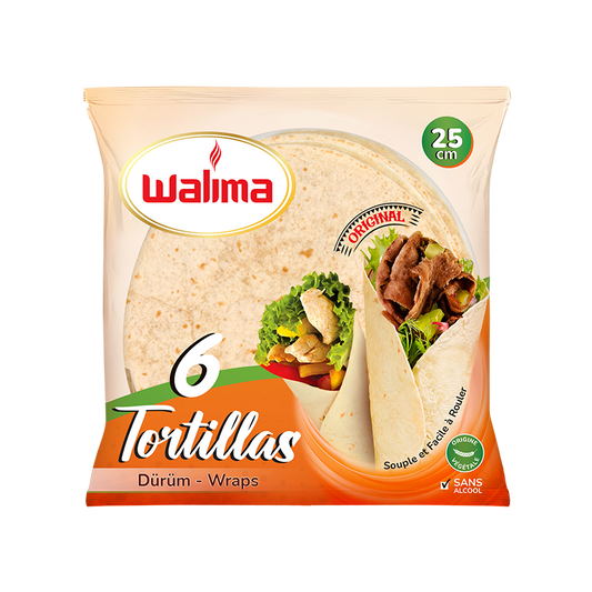 TORTILLAS 25CMX6 WALIMA