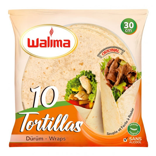 TORTILLAS 30CMX10 WALIMA